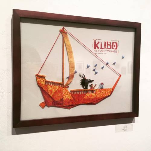 Say hi to my Kubo piece! @gallerynucleus #celinekimart #celinekim #illustration #kuboandthetwostring