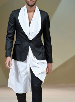 monsieurcouture:  Tahir Sultan S/S 2015 Menswear Dubai Fashion Week