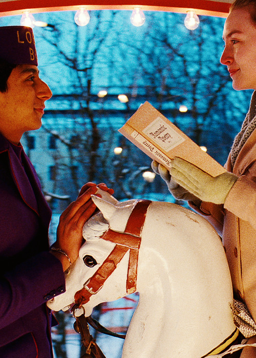 ofmotionpictures:  Tony Revolori and Saoirse Ronan in The Grand Budapest Hotel (2014,
