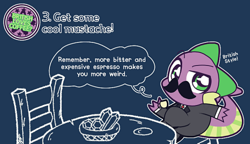 spike-in-weirdworld:  How to be weird: 1. Make your neck longer! 2. Grimace as your face as your brain! 3. Get some cool mustache!  x3!