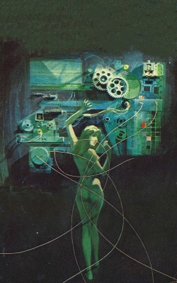 talesfromweirdland:  DEMON SEED (1973) cover art by Lou Feck.
