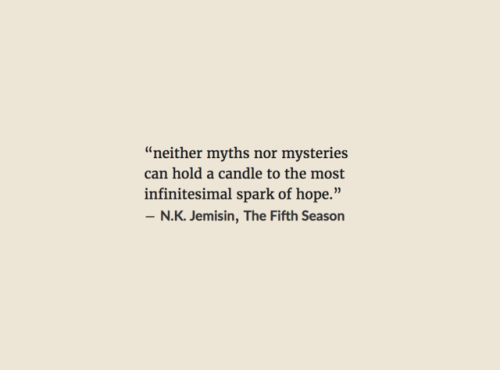 The Fifth Season by N.K. Jemisin  |  @wnq-books