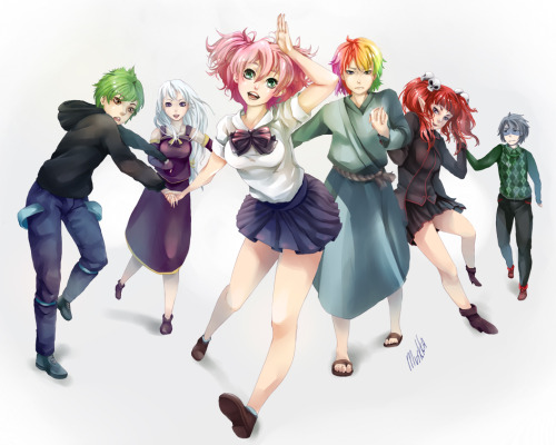 Muskka Art Blog A fan drawing for YouTuber Misty Chronexia of his