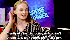 margaeryestyrell-deactivated201:  Sansa Stark Appreciation Week: Day 7 → Anything