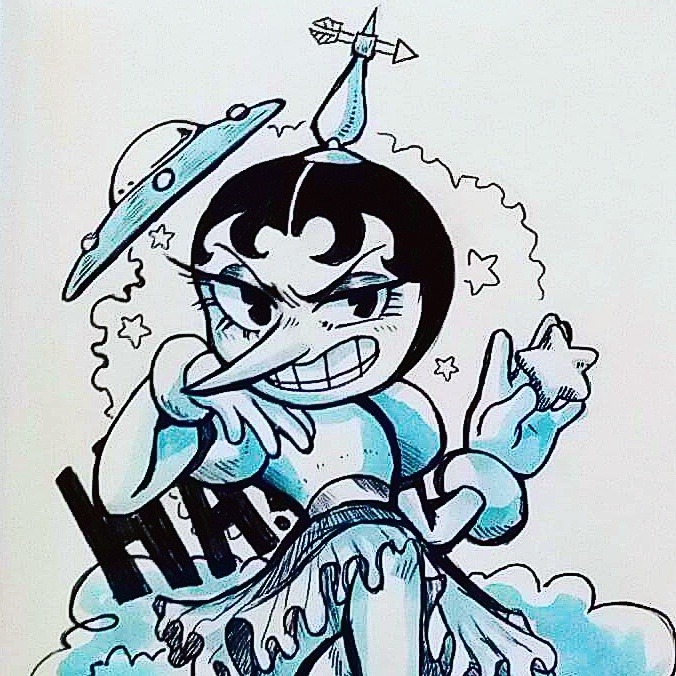ninsegado91: quoiseternal:  WIP of some stickers of Cuphead! I just love do munch