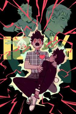 sarakipin:  Mob Psycho 100 print ! 