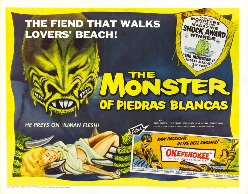 pulpsandcomics2: “The Monster of Piedras Blancas” (1959) An independent low budget b&w creature 