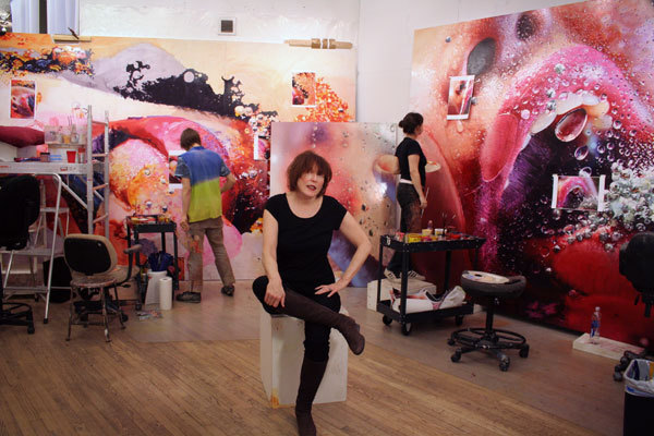 showslow:  ★ Paintings by Marilyn Minter ★ 