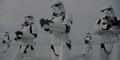 knighvtsofren: Deathtroopers &amp; Stormtroopers in Rogue One.