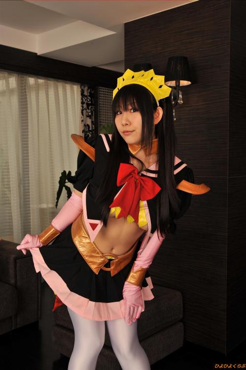 Cosplay Girl Hiyo Nishizuku (Mahou Senshi Sweet Knights Outfit) 1-1