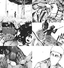 sexpai:   favorite manga - [4/?] » Shingeki no Kyojin  &ldquo;I am not the one I used to be five years ago. I’ve been training like hell. I’ve been thinking over and over about how I’d get the better of them. How they would no longer take everything