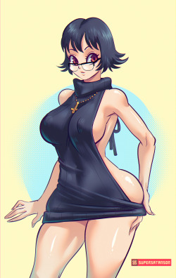 supersatansister:  esjob  answered your question “Who should I draw using Virgin Killer Sweater?”                                      Shizuku from Hunter x Hunter                 She already used sweaters so it was a perfect match ♥
