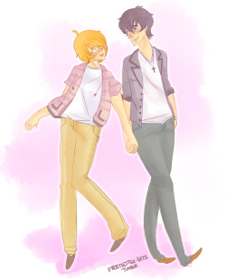 frostedtea-arts:  Izumi and Ryoma from Love Stage!! (ﾉ◕ヮ◕)ﾉ  Re blogged from my art blog! ^o^