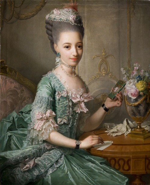 Sophie Friederike of Mecklenburg-Schwerin, Hereditary Princess of Denmark and Norway by Georg David 