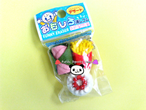 Dessert Eraser Set - $2