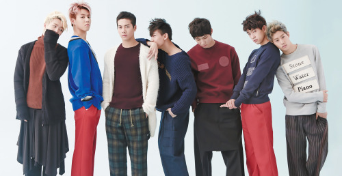 kpophqpictures:[HQ] GOT7 for Nylon Korea (2250x1175)Bigger Pictures: 1 l 2 