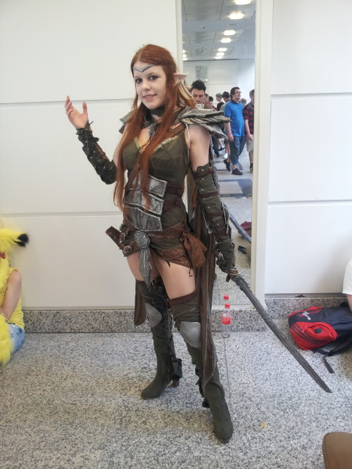 Really sorry for being so inactive here latelyHave a photo of my TESO Elf Cosplay! I have to improve