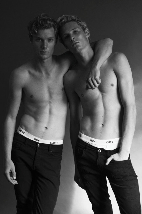 MMSCENE FRESH FACES: Emm & Llew Vernon-Skewes by Mikey Whyte