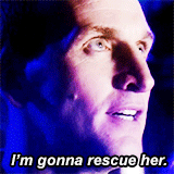 oodwhovian:  Doctor Who Fest: day #10  ↳ I’ll save you: The Doctor and Rose saving each other. 