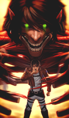 shingekinokyojin-attackontitans:  Eren :Q