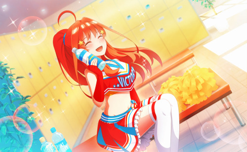 RECOLORED |  Cheerleader   ↳ ☆ ° Itsuki Nakano ♡ ° ☆