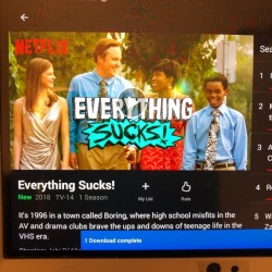 Has anyone else watched this show??? I’m already for season 2 of this #everythingsucks #ineedseason2 #netflix #photosbyphelps