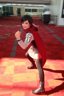 denialism:  thanks flipman10 for this cute photo of my Ruby cosplay from Momocon!