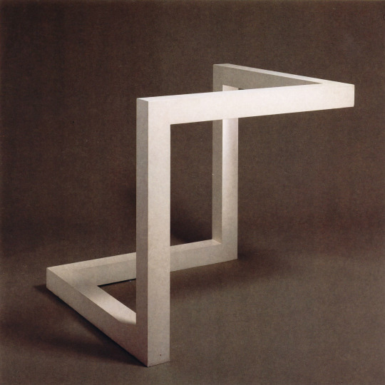 archiveofaffinities:Sol Lewitt, Incomplete Open Cube 6 / 24, 1974