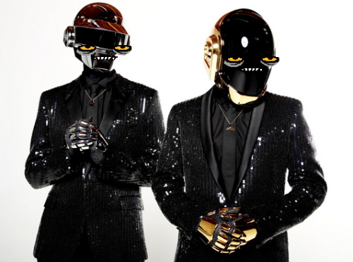 karkats-face-on-things: Karkat’s face on Daft Punk (request by twincarcinos)