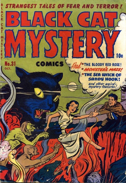Black Cat Mystery #31 (October 1951).