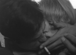 girlglimmer:  Marianne Faithfull and Alain Delon in the Girl on a Motorcycle (1968) 