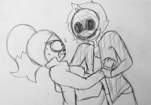 candyredterezii:I love drawing this boy tbh. Anyway yay for rivalry!!Stranger - @fagjackalDetective 