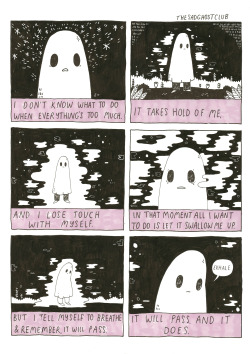 Thesadghostclub:  I Don’t Know What To Do When Everything’s Too Much. It Takes