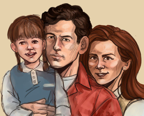 idk this was based off one of those Bristow family photos we see Syd periodically rifling through in