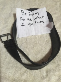 mentula-cunnus:  This was waiting for me when I woke up this morning…Filled with anticipation