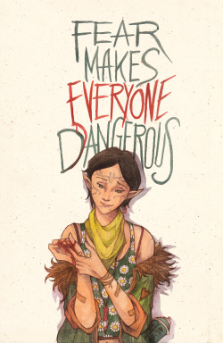 watercolorteas:“Magic can’t be made safe and it can’t be destroyed. Fear makes men more dangerous than magic ever could”“You know Daisy”, Varric sighs, tone warring between fondness and frustration “That’s a mighty good and sound sentiment.