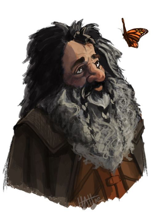 hattedhedgehog: Conveniently, since they’re Dwarves they’d look pretty much the same reg