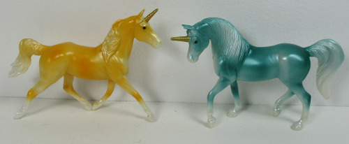 It’s Toy Time Tuesday!With&hellip;Breyer Rainbow of Stablemates Unicorns!TTT is late this week, but 