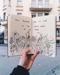 vlue-the-wallflower:  you planted seeds of