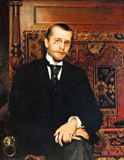 Portrait of Dr Stjepan Miletic, by Vlaho
