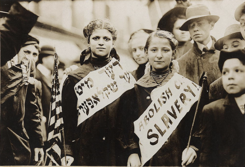 kvetchlandia:  Uncredited Photographer     Children Protesting Child Labor During a May Day March, New York City     1909
