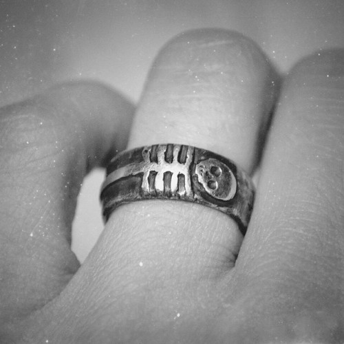 Mourning Love // &ldquo;Till Death Us Do Part&rdquo; Ring by Peg &amp; Awl // See this a