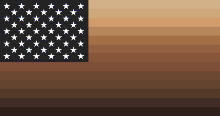 US Flag Code – § 176 (a) The flag should never be displayed with the union down,