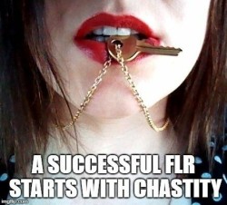 tonilipsticklesbian: “A chastity device