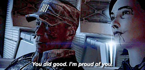thingsinlifeyoujustdo:  Gif Request Meme: Mass Effect + Favorite Platonic Relationship (8) Commander
