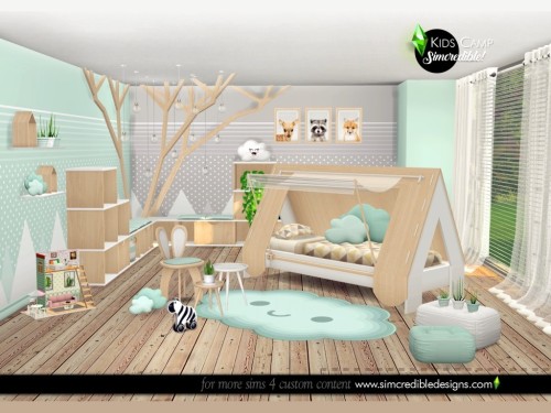 Kids Camping By SIMcredible!designs | Available at TSR.   ♦   Kids |   Toddlers |   Decor   ♦    