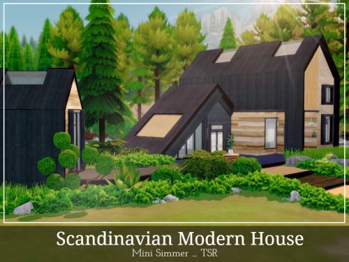 Scandinavian Modern House This is a Scandinavian style home featuring 2 bedrooms, 2 Bathrooms and an