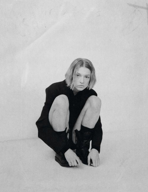 fashionfavdotcom:Hunter Schafer in Prada by Stef Mitchell for i-D Magazine Spring 2022 - Fashion Edi