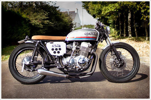 XXX motoblogcl:  ‘76 Honda CB750 - Sur les photo