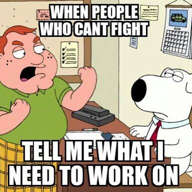 themuaythaiguy:  This drives me crazy! What’s your worst pet peeve at the gym?
